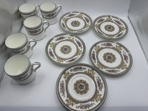 Coffee cups side plates - 5,