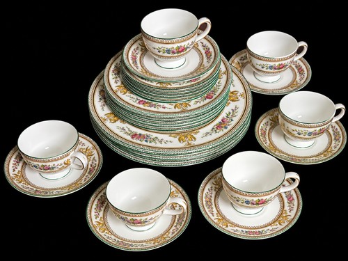 Wedgwood bone china - bone, of