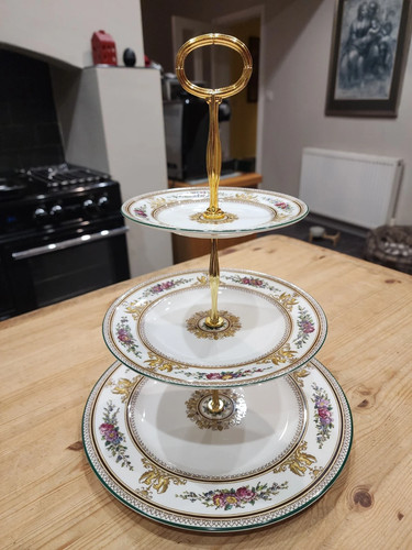 Wedgwood three tier cake